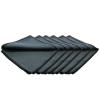 The Rag Company Diamond Glass Towel Black 6 Pack