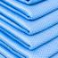 The Rag Company Diamond Glass Towel Blue - 16" x 16" Alternative View #3