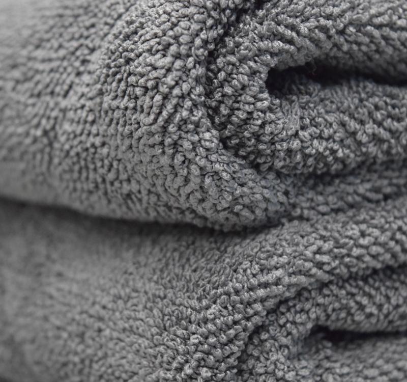 The Rag Company Double Twistress Microfiber Towel Black - 20 x 24 -  Detailed Image