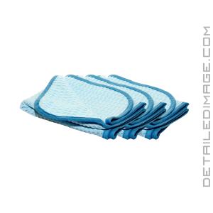 The Rag Company Dry Me A River Waffle Weave Towel Blue - 16"x24" 3pk
