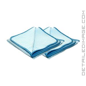 The Rag Company Dry Me A River Waffle Weave Towel Blue - 20"x40" 2pk