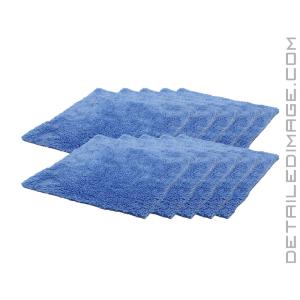 The Rag Company Eagle Edgeless 500 Towel Blue - 8" x 8" 10pk