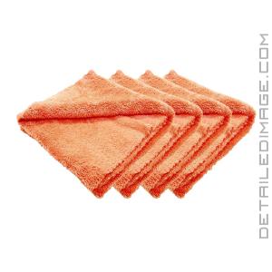 The Rag Company Eagle Edgeless 500 Towel Orange 4 pack - 16" x 16"
