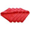The Rag Company Eagle Edgeless 500 Towel Red 4 pack