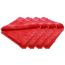 The Rag Company Eagle Edgeless 500 Towel Red 4 pack