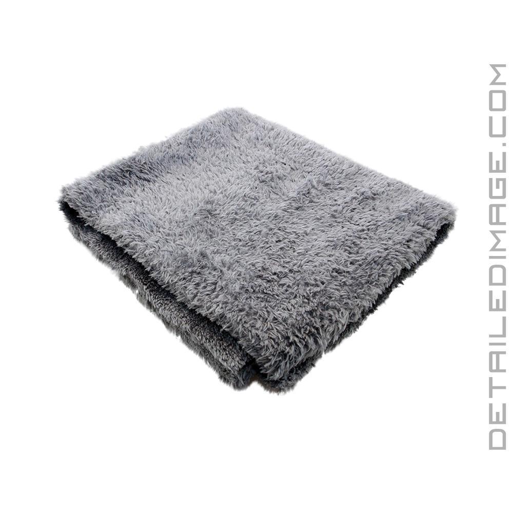 The Rag Company 51616-CREATURE-BLK 16x16 Edgeless Microfiber Towel BLACK 10  Pack 