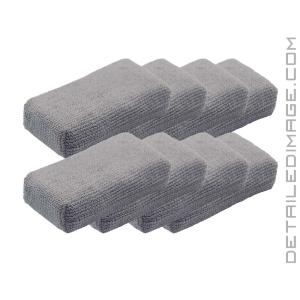 The Rag Company Pearl Applicator Sponge Ice Grey 8 pack - 2" x 4"