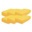 The Rag Company Pearl Applicator Sponge Orange 6 pack
