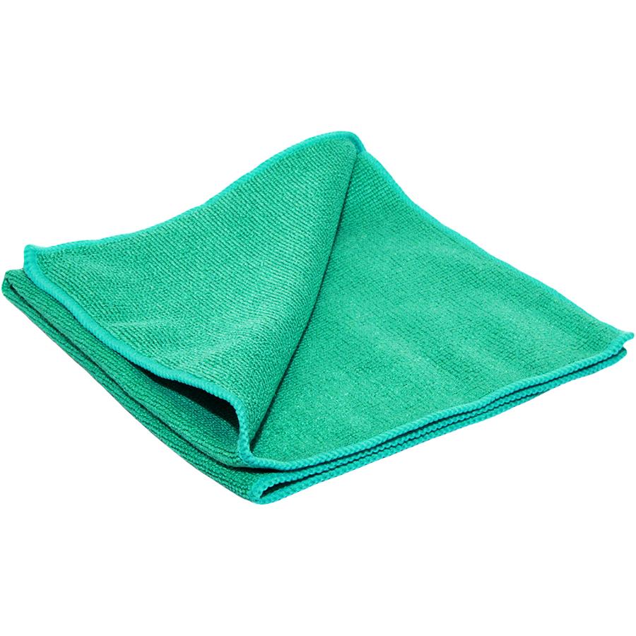 The Rag Company Pearl Coating Towel Green 16" x 16" Detailed Image