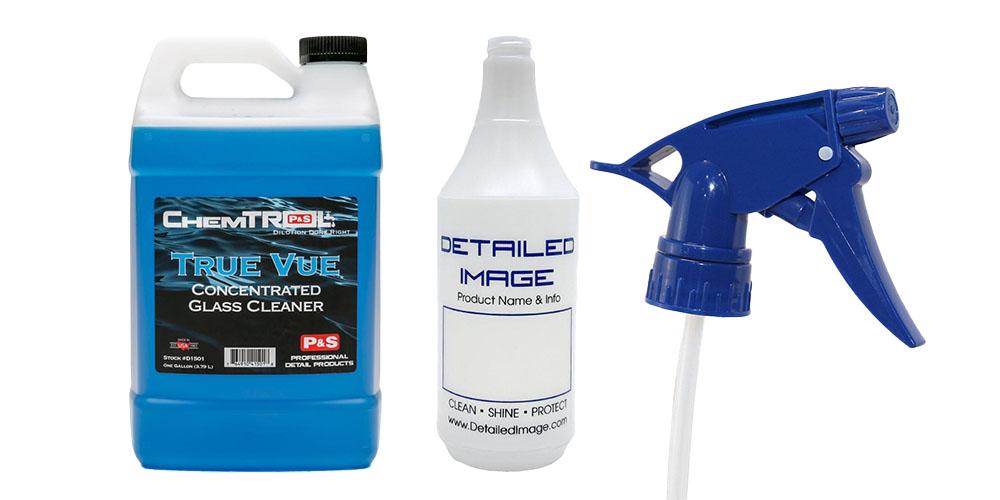 P&S True Vue Concentrated Glass Cleaner Kit