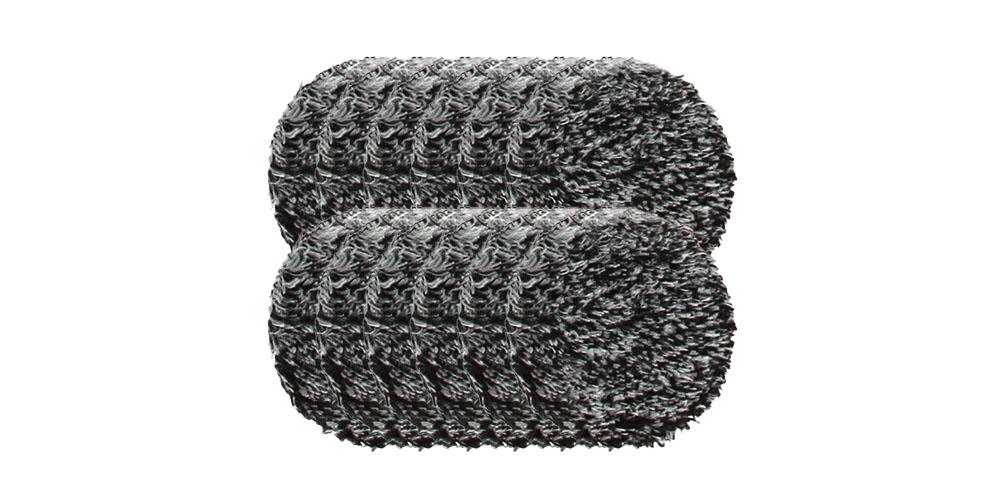 Buff and Shine Uro-Fiber Microfiber Pad - 3" BULK 12x