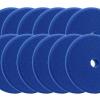 Buff and Shine Uro-Tec Dark Blue Heavy Polishing Pad - 5" BULK 12x