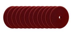 Buff and Shine Uro-Tec Maroon Medium Cutting Foam Pad - 5" BULK 12x