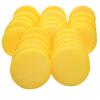 DI Accessories Yellow Foam Applicator Pad BULK 25x